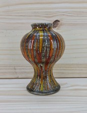 Moorcroft Ryden Baltic Amber Vase By Anita Harris 100992 Sh7