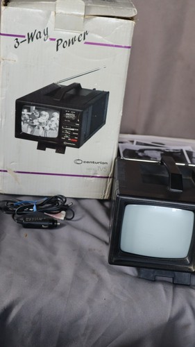 Portable crt black - portable,