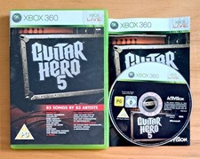 GUITAR HERO 5 XBOX 360 WITH
