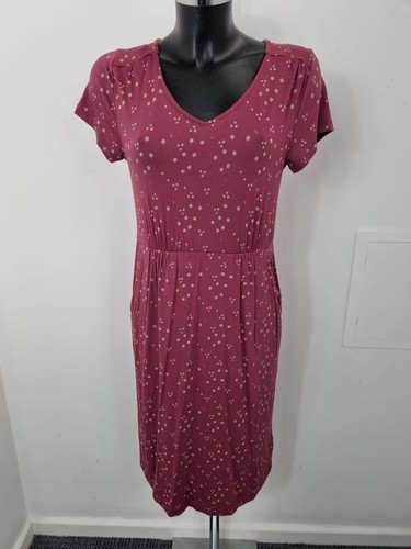 White stuff ladies dress plum - white,