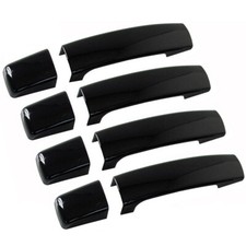 Black Gloss Door Handle Covers