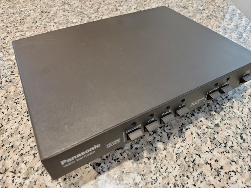 Panasonic video switcher - video,