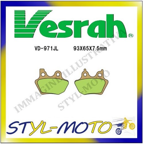 971jl sintered brake pads - sintered,
