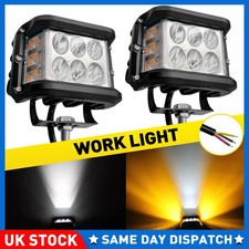 2Pcs 4inch LED Work Light Bar