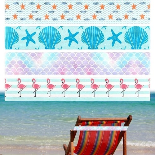 4pcs elastic beach towel - 4pcs,