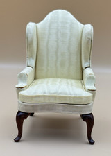 Queen Anne Style Wing Chair