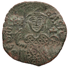 Byzantine follis coin - byzantine, of