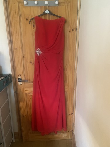 Bridesmaid ball gown red - ball,