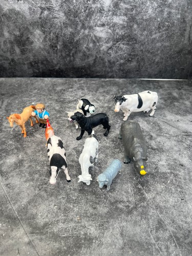 Farm animal toy figure bundle
