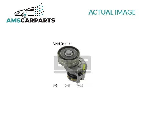 Ribbed belt tensioner - v-ribbed, pulley