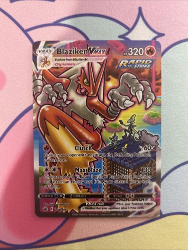 Pokémon tcg blaziken vmax - blaziken,