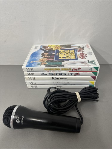 Nintendo wii singing bundle - wii,