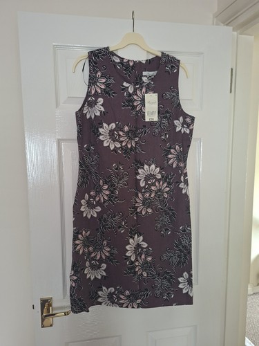 Purple flower dress - purple,