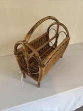 Vintage 60's Bamboo Wicker
