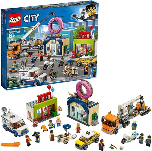 Lego city donut - city, opening