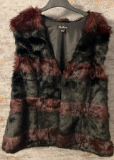black mix ladies faux fur