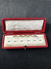 Antique textured red stud - textured,