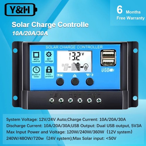 30a solar panel battery - 30a, charge