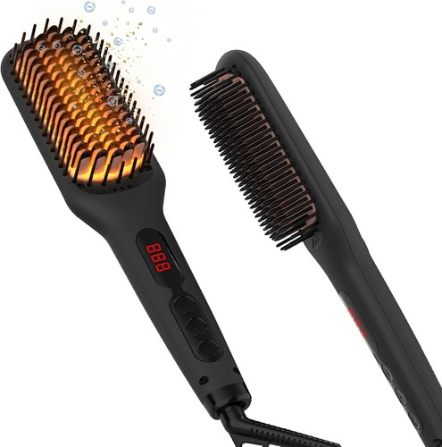 Ionic hair straightener brush - ionic,