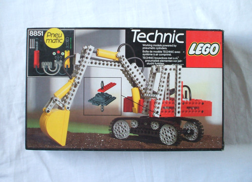Lego technic excavator - excavator,