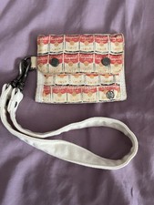Rare Andy Warhol Pepe Jeans Campbell Soup Wallet Purse