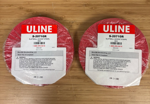 Uline slatwall accent strips - uline,