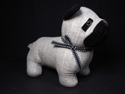 Pug door stop dora designs - pug,