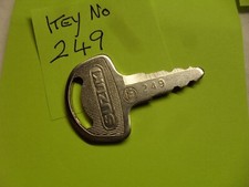 "SUZUKI  MOTORCYCLE KEY 249