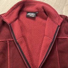 ❌XL Musto Snugs Fleece Zipper Front Pockets Polartec Very Warm Red
