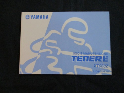 2008 uso manutenzione yamaha - e,