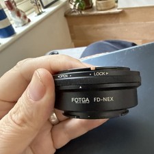 FD-NEX LENS ADAPTER For CANON FD TO Sony NEX5 NEX7 NEX-VG10 alpha A6000 A6300