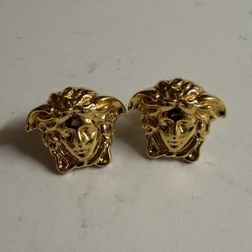 Versace medusa head gold tone - medusa,