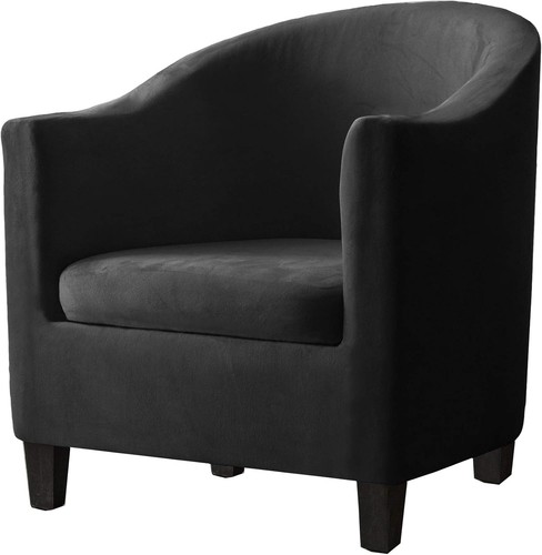 Piece velvet tub chair - piece,