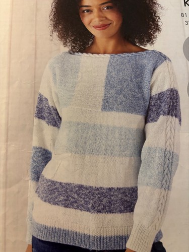 Ladies sweater incl larger - ladies, dk