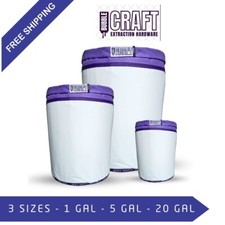 Bubble Hash Bag Kit 1 Gal 5 Gal 20 Gal - Filtration Extraction Iceolator kit