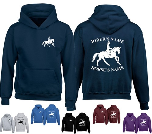 Personalised horse hoodie - personalised,