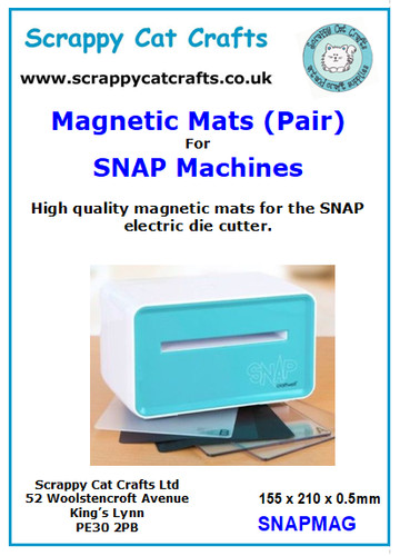 Magnetic mat pair for - mat, snap