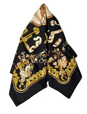 Authentic Hermes silk scarf