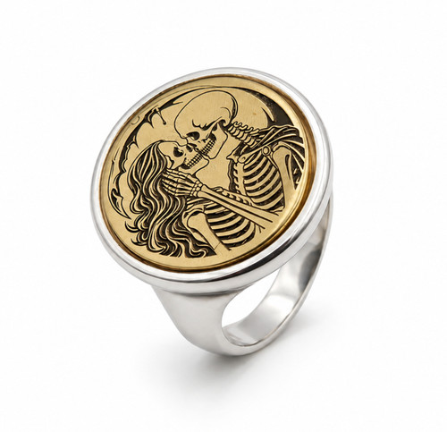 925 sterling silver skeleton - silver,