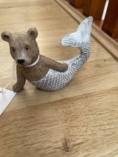 Next Bertie Bear Mermaid Decoration Ornament Minimalist Living Room Decor Gift