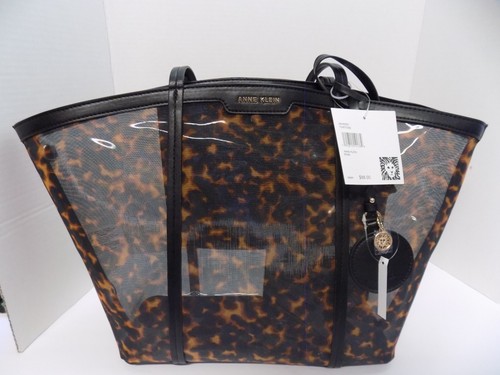 Ann klein printed mesh - klein,