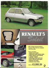 Renault 5 TL Soleil Limited