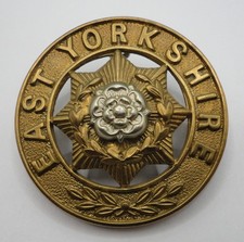 East Yorkshire Regiment Helmet Plate Centre