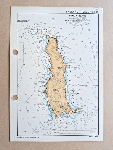 Lundy island 1943 - island,