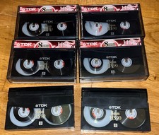 6 x TDK Video 8 - Camcorder