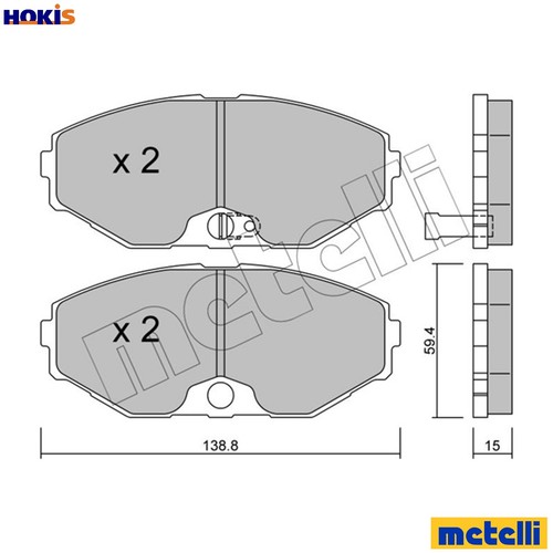Wheel brake cylinder 0474 - wheel, 04-0474