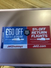 Jet2 Rain Cheque Voucher £60