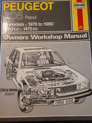 1981 haynes peugeot 305 - 1981,