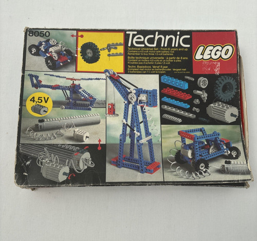 Technic lego 8050 incomplete - technic,