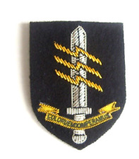 18 UKSF SIGNAL REGT BULLION WIRE BERET CAP BADGE SF COMMUNICATOR SAS SRR SBS